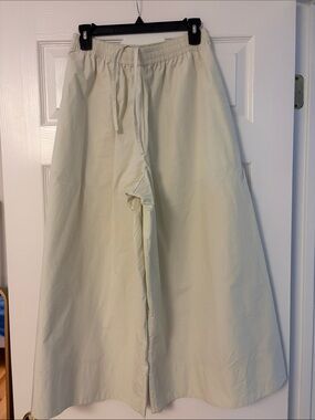 COS Voluminous Culottes in Light Green